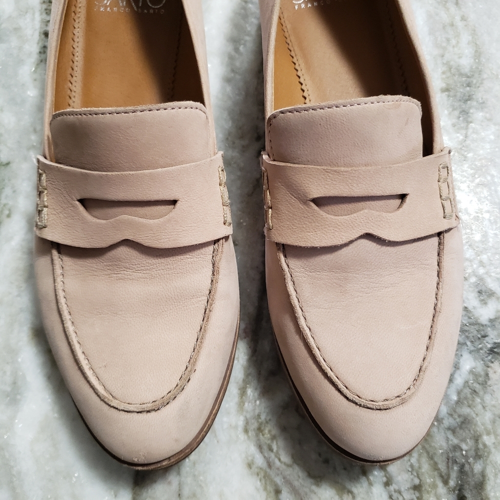 Franco Sarto | Genuine Leather Flats Loafers 7.5 - Picture 5 of 16